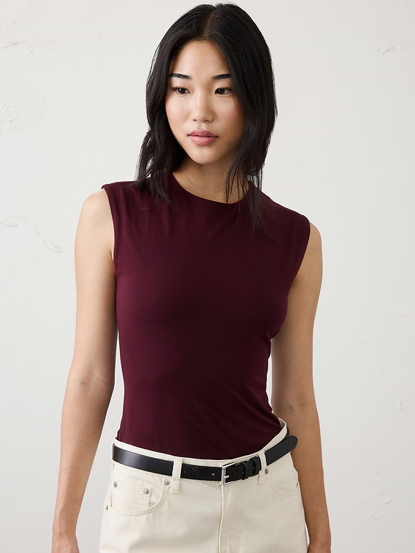 Soft Stretch Crew-Neck T-Shirt