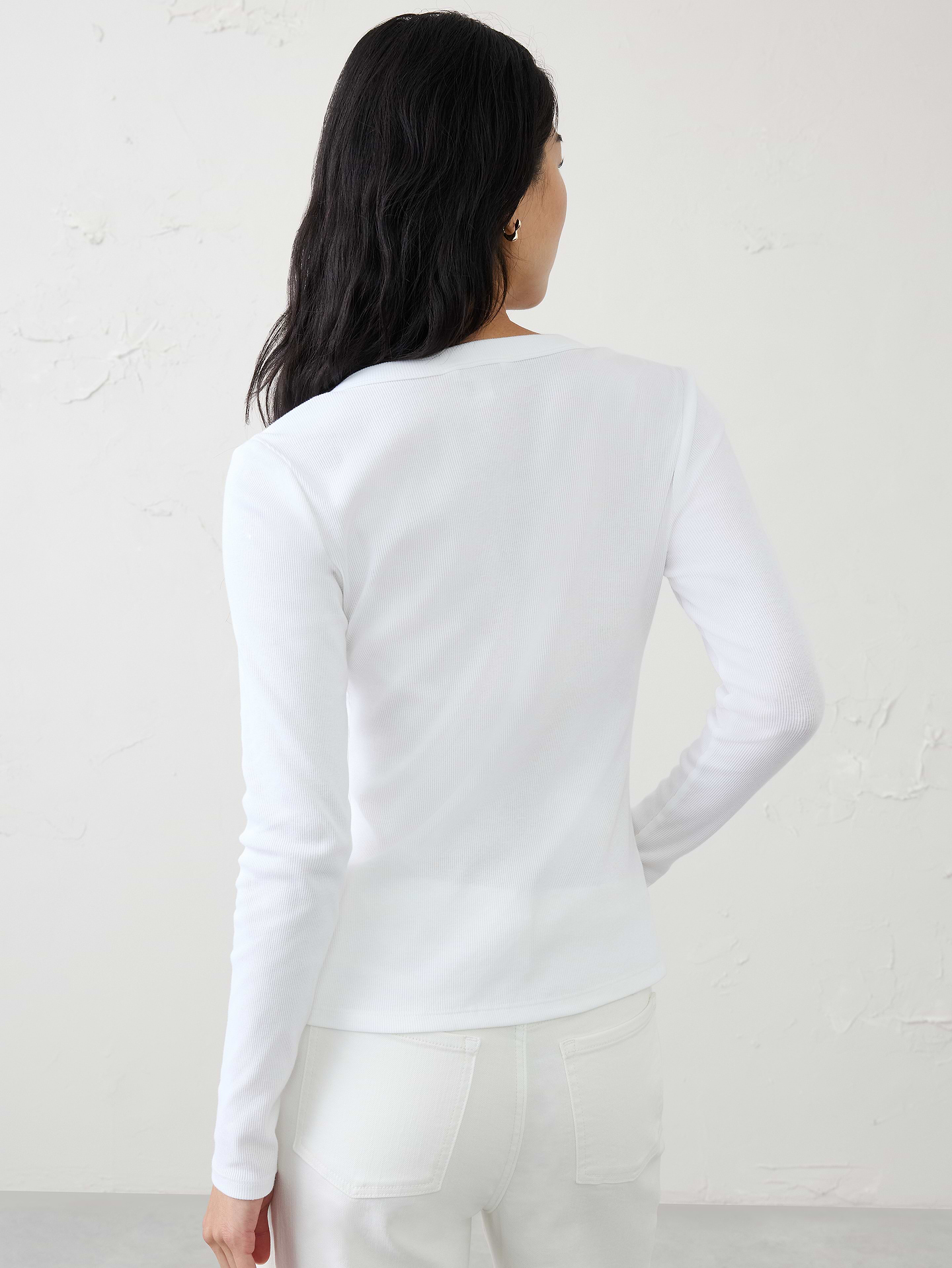 Image number 2 showing, Ribbed Henley T-Shirt