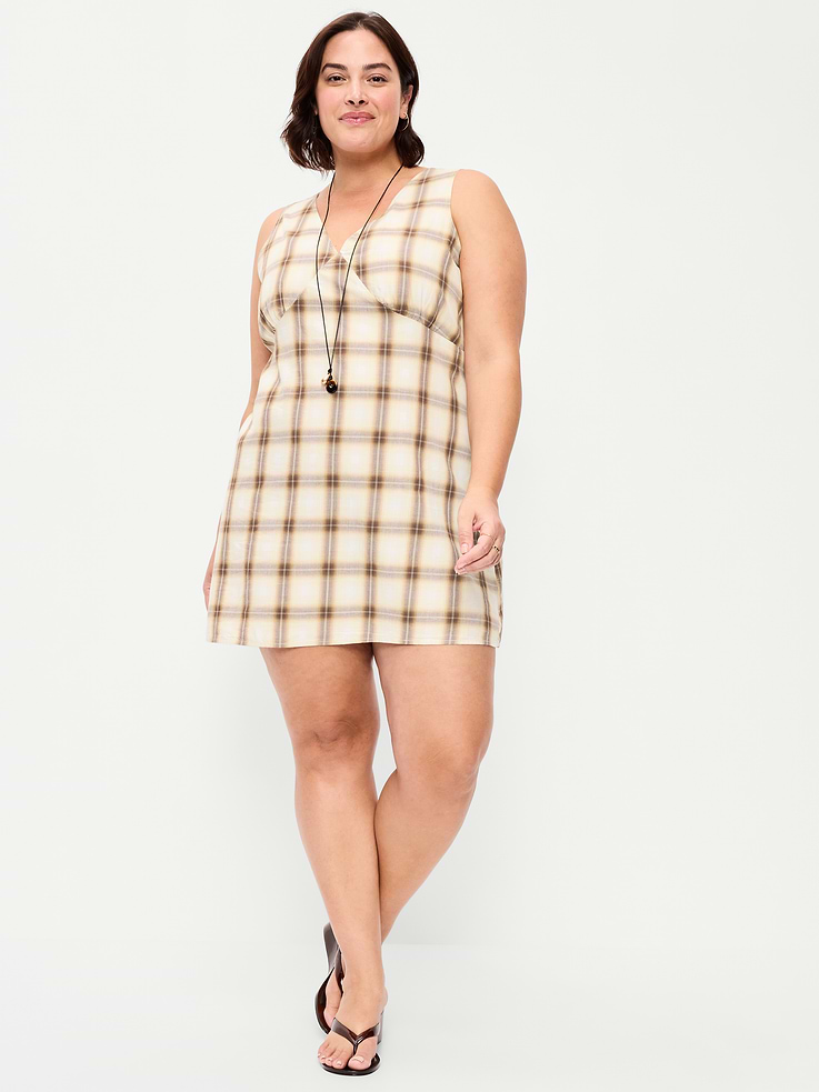 Image number 9 showing, Sleeveless A-Line Mini Dress
