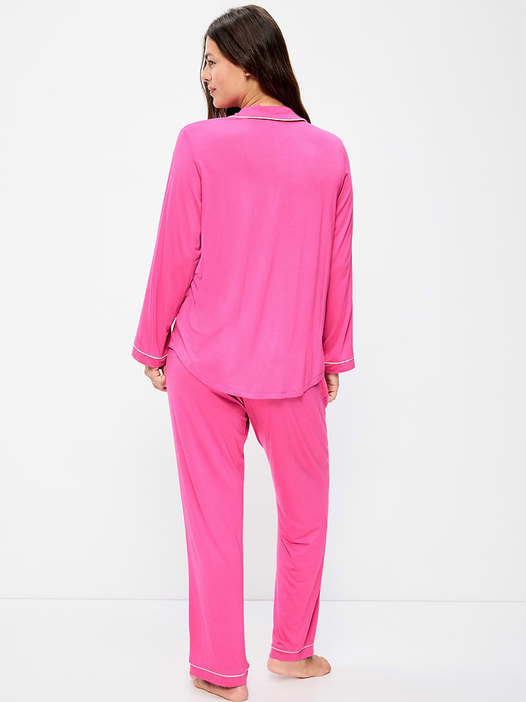 Image number 6 showing, Sunday Sleep Knit Jersey Pant Set