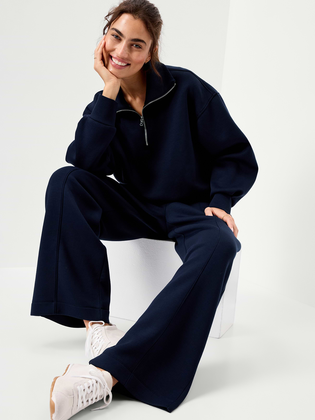 Bounce Fleece Half-Zip Pullover Sweatshirt | Old Navy