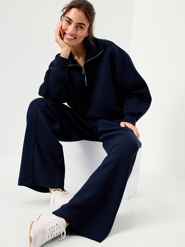 Image number 3 showing, Bounce Fleece Half-Zip Pullover Sweatshirt