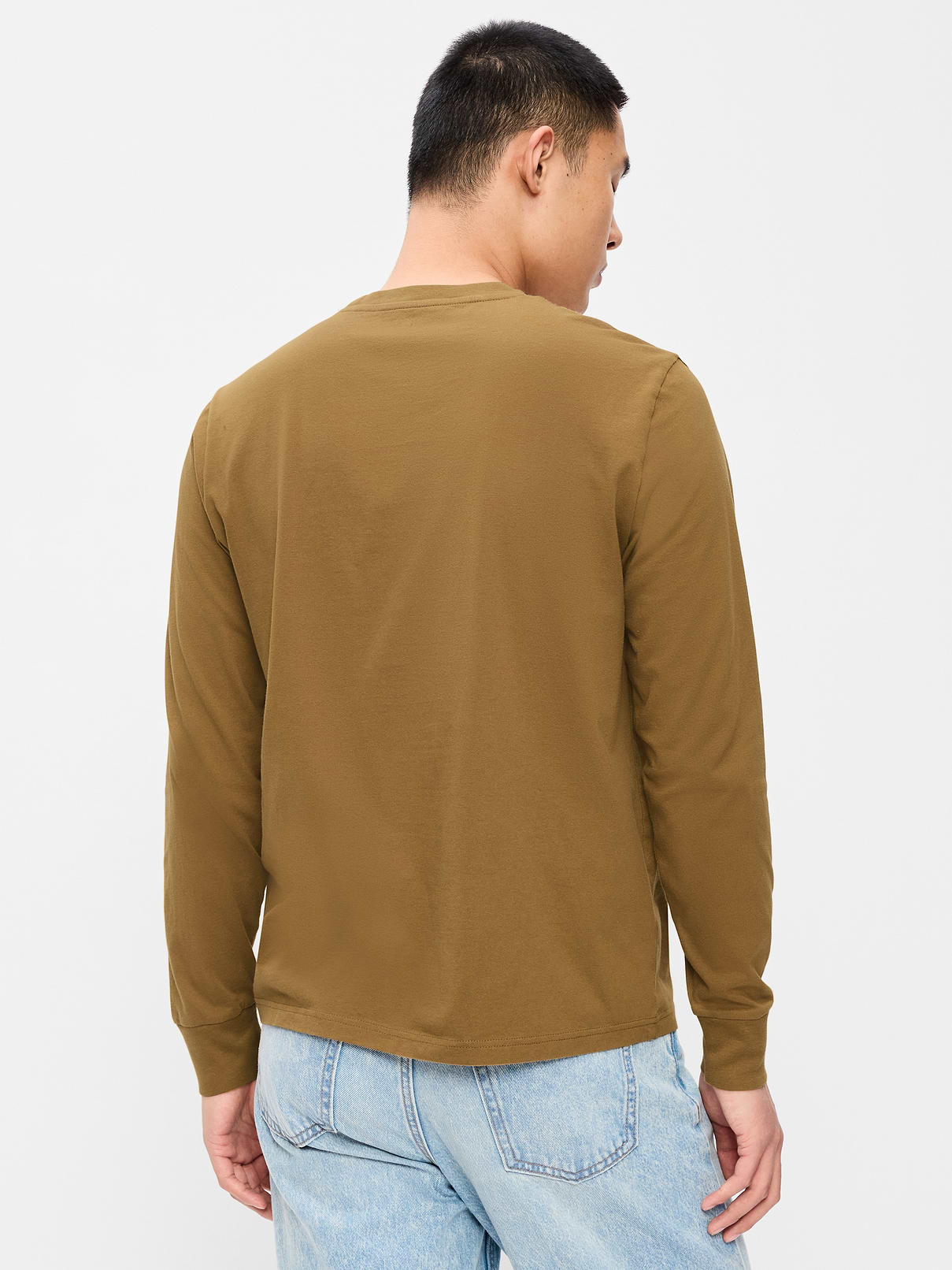 L'image numéro 2 présente T-shirt ras du cou ample en coton ouaté Première nécessité