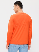 L'image numéro 2 présente T-shirt ras du cou ample en coton ouaté Première nécessité