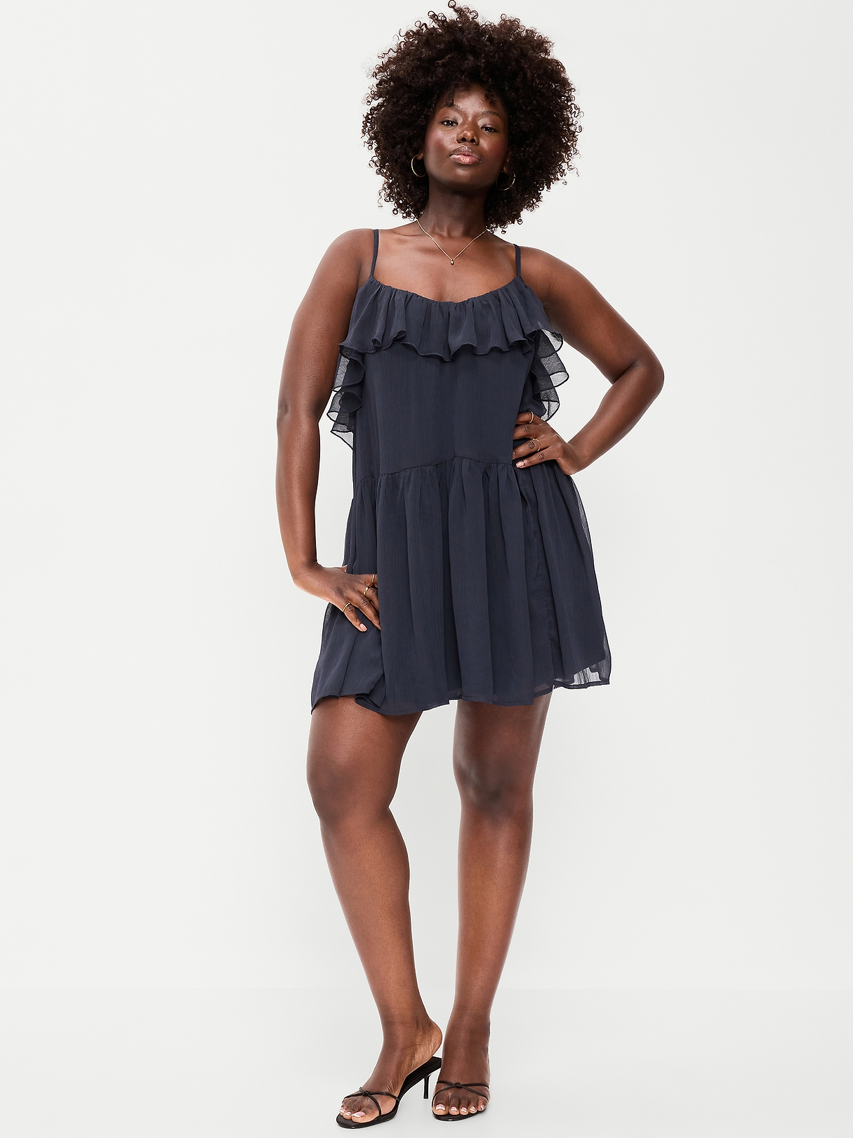 Ruffle-Front Flounce Mini Dress | Old Navy