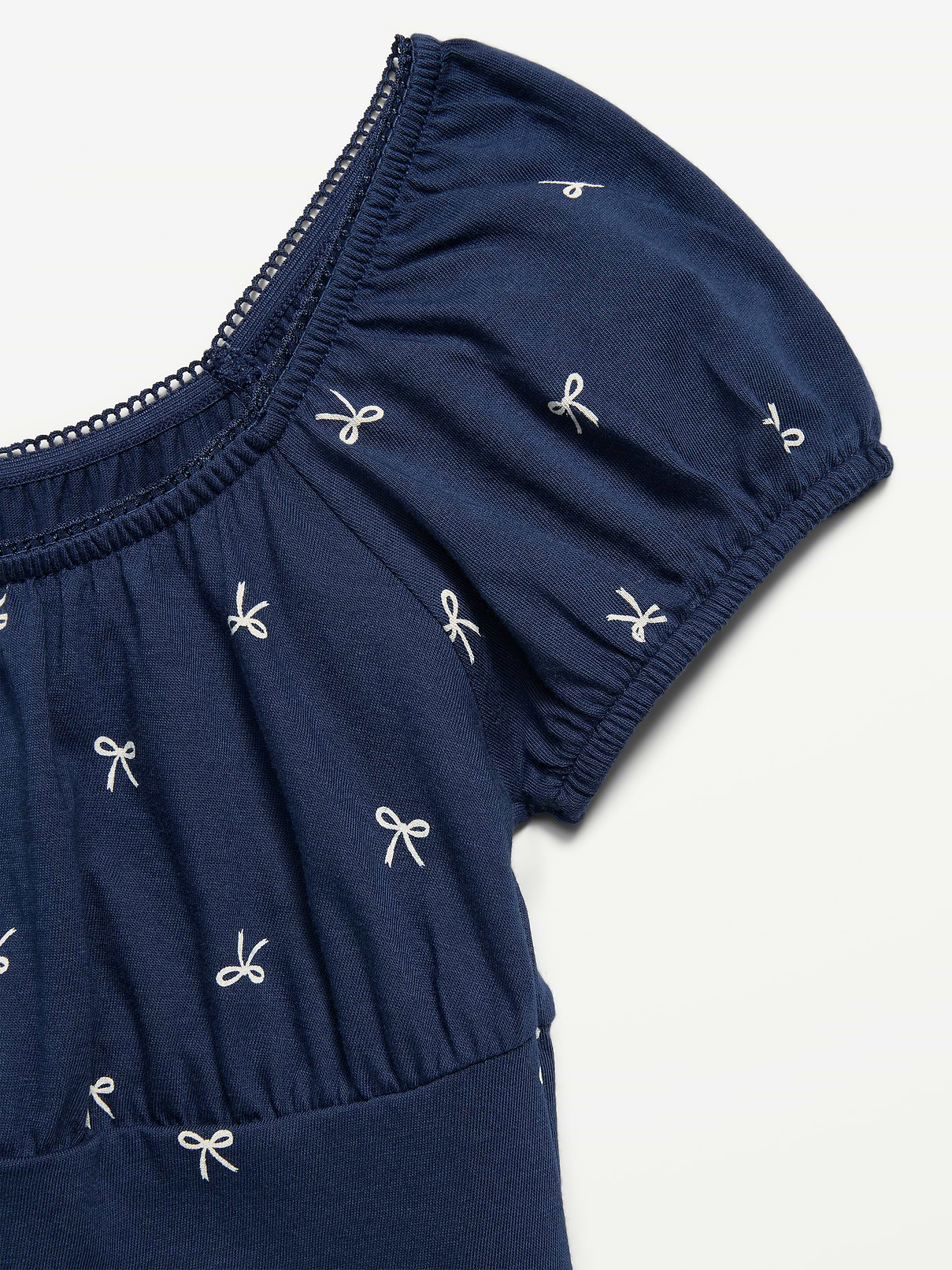 Image number 2 showing, Printed Fit and Flare Dress for Girls