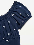 Image number 2 showing, Printed Fit and Flare Dress for Girls