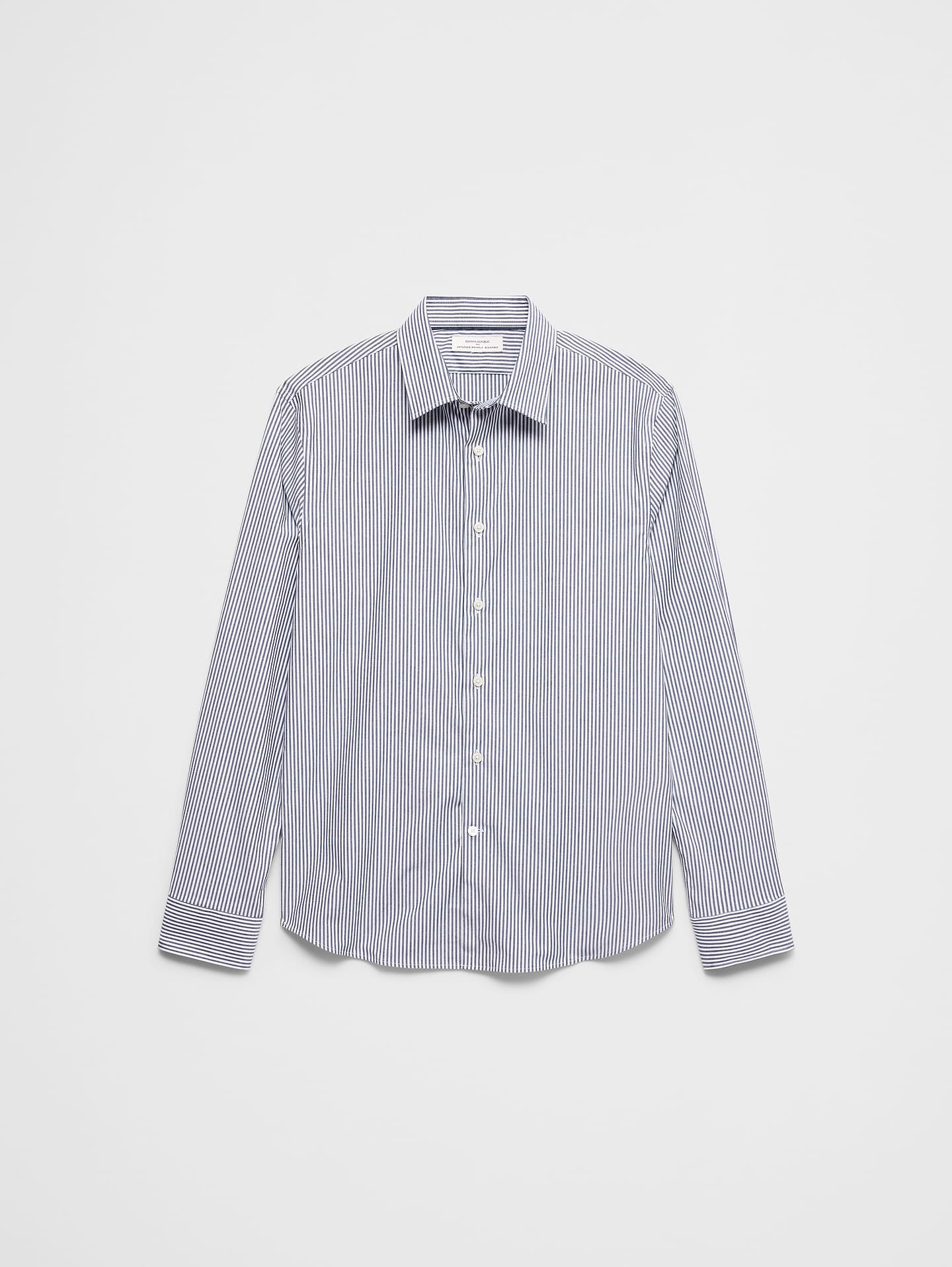 Image number 4 showing, Slim-Fit Untucked Dress Shirt