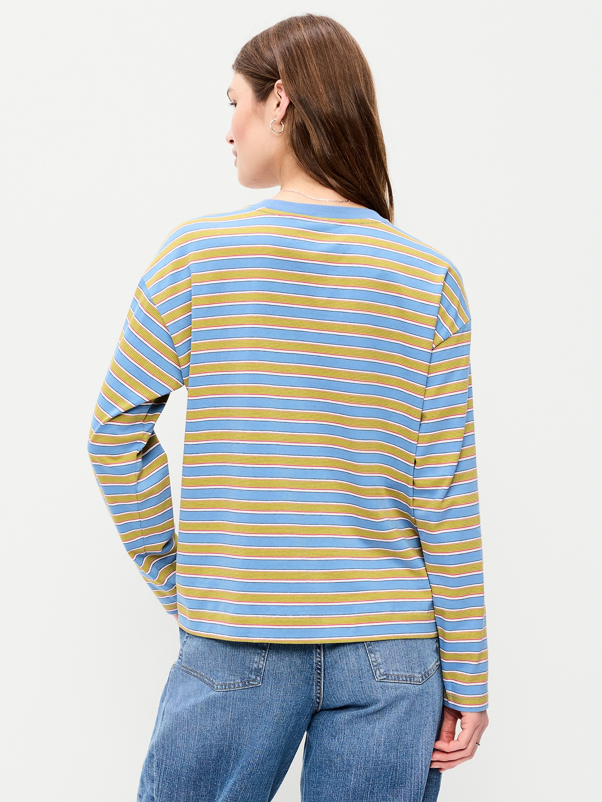Vintage Long-Sleeve Crew-Neck T-Shirt | Old Navy