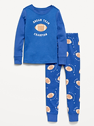 Image number 1 showing, Printed Snug-Fit Pajama Set for Toddler & Baby