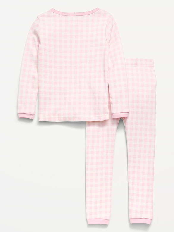 Printed Snug-Fit Pajama Set for Toddler & Baby