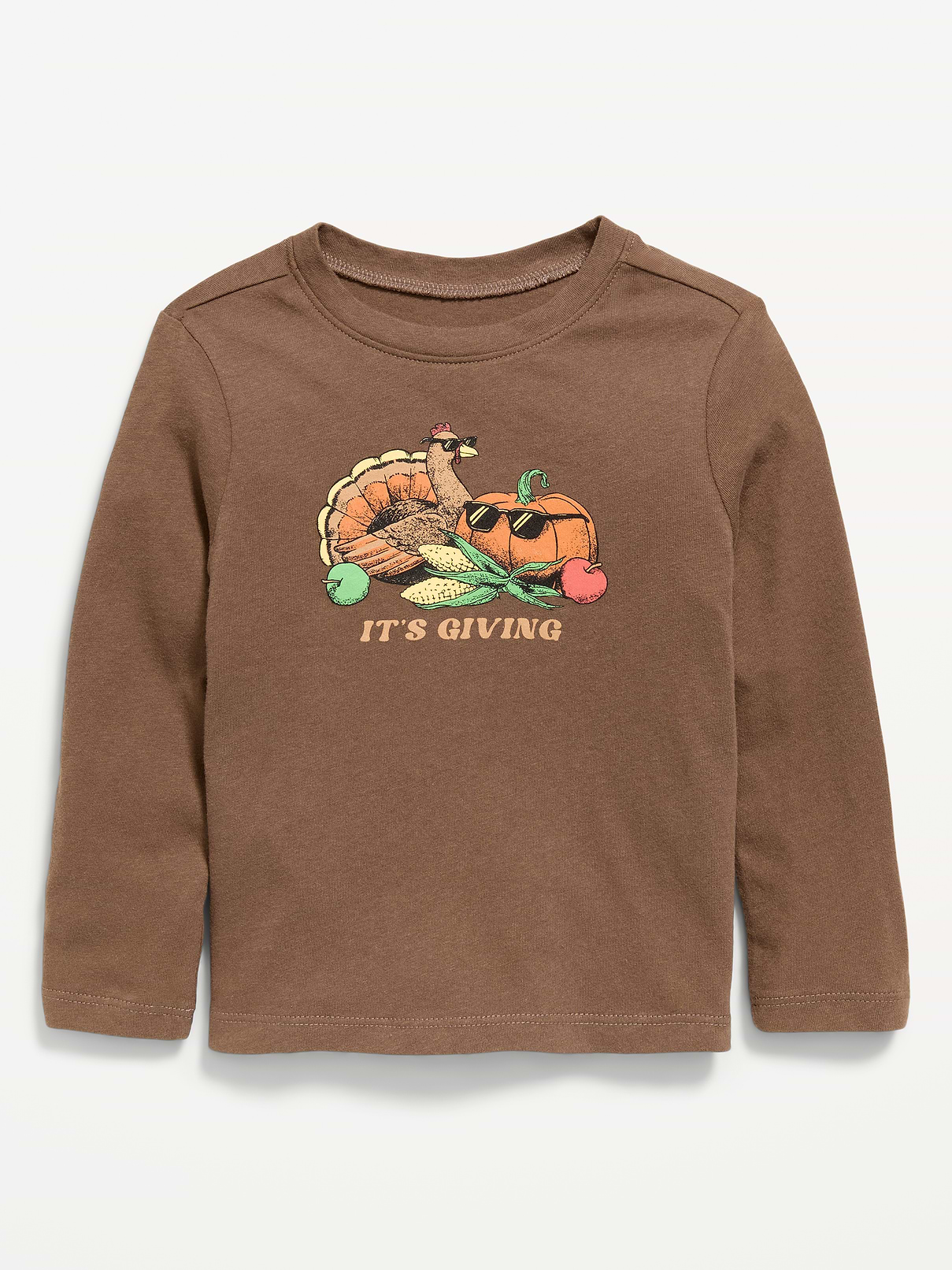 Image number 1 showing, Long-Sleeve Graphic T-Shirt for Toddler Boys