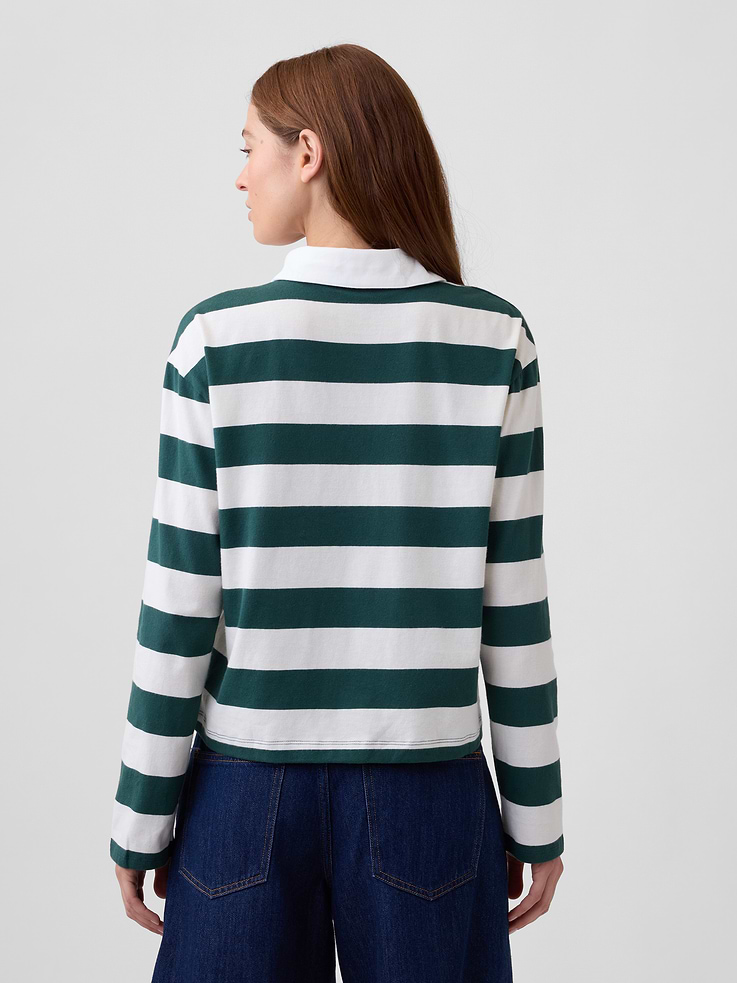 Image number 2 showing, Relaxed Rugby Polo Shirt