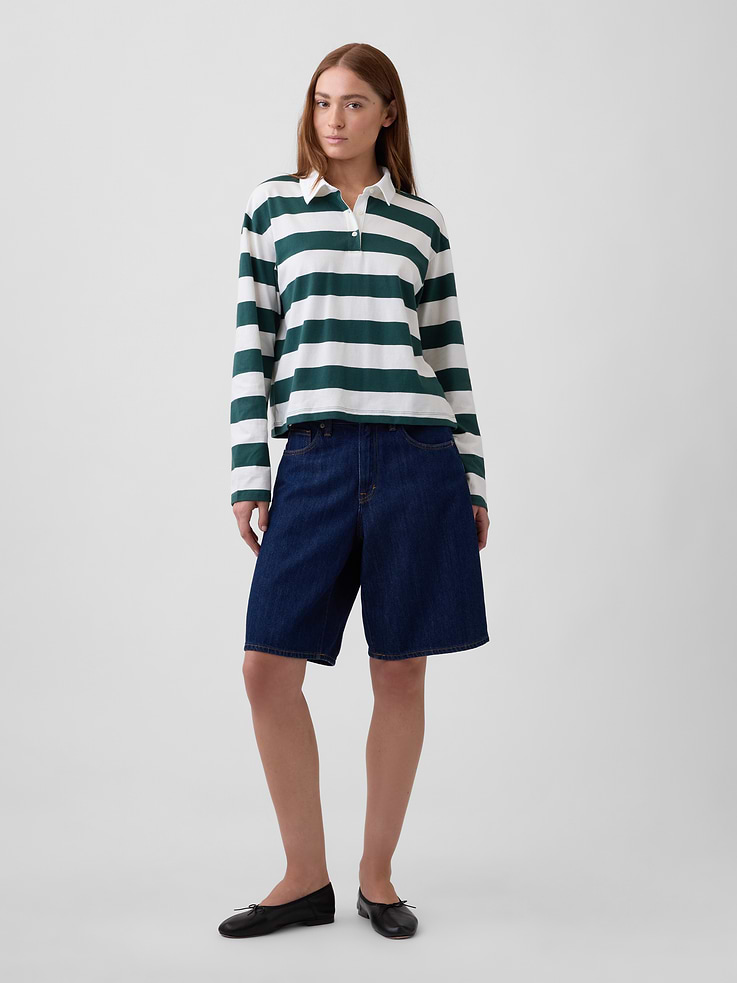 Image number 3 showing, Relaxed Rugby Polo Shirt