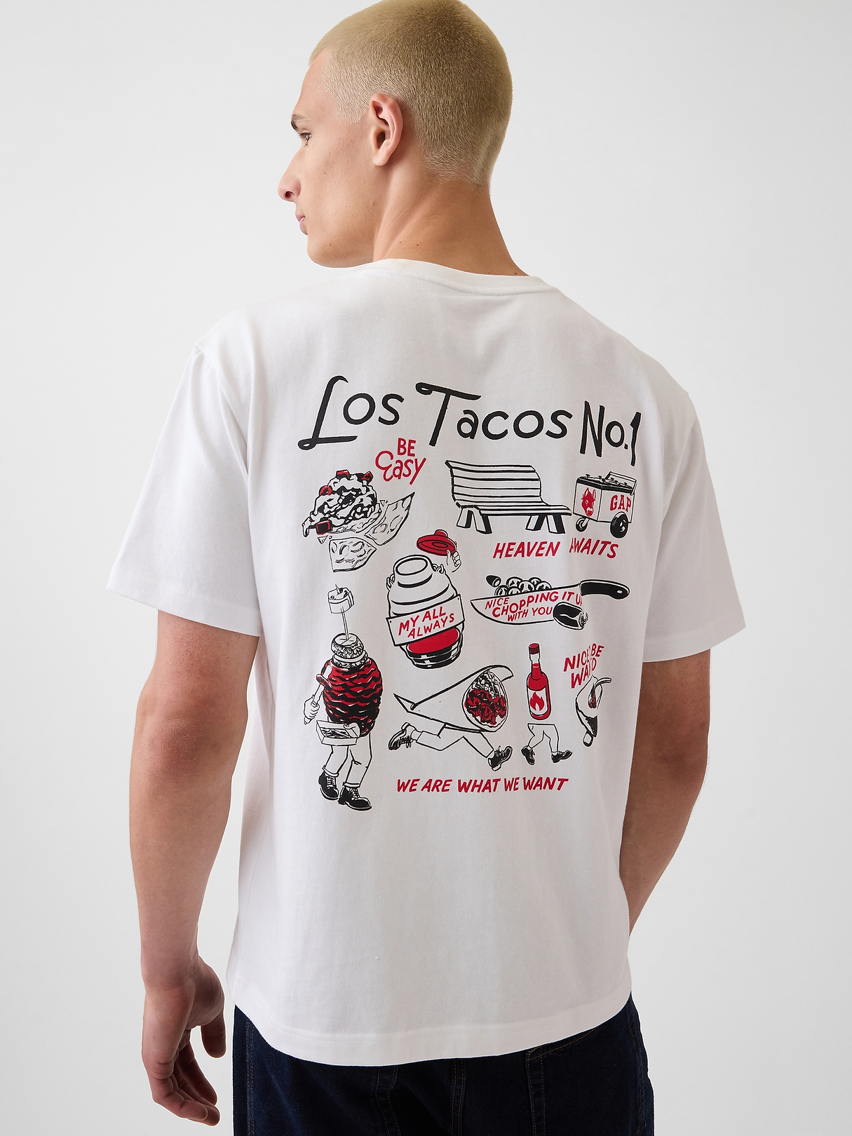 Adult Los Tacos No. 1 Relaxed Graphic T-Shirt | Gap