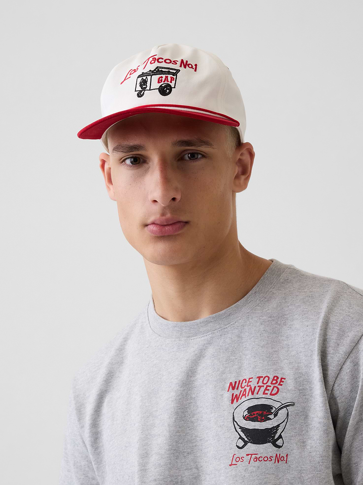 Image number 1 showing, Adult Los Tacos No. 1 Logo Baseball Hat