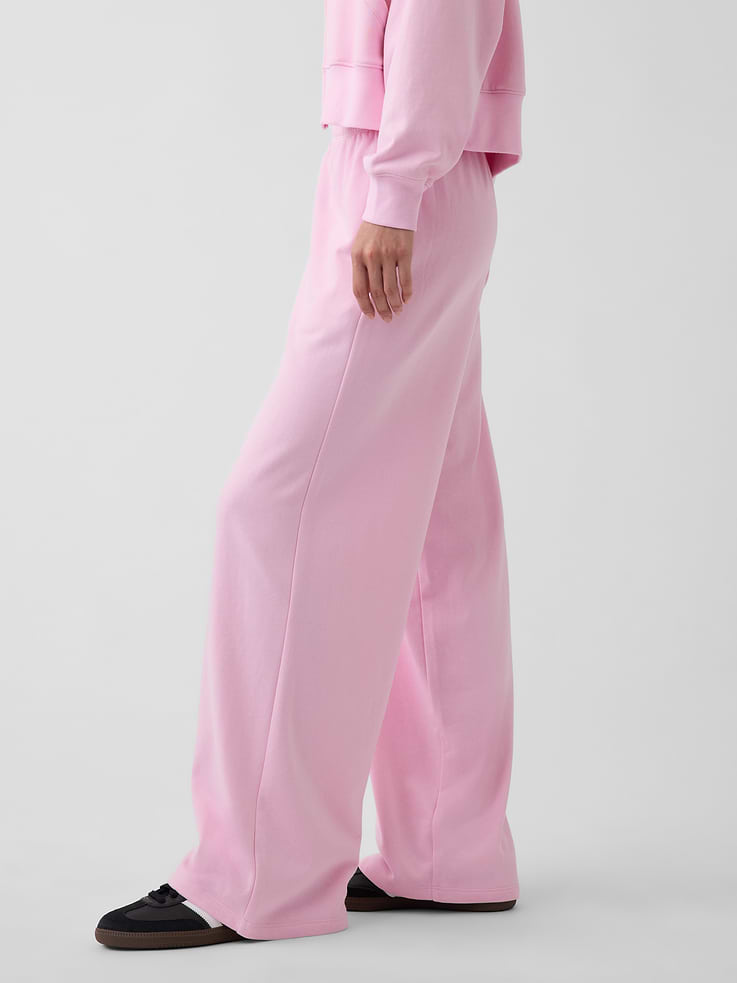 Image number 3 showing, Mid Rise VintageSoft Terry Loose Sweatpants