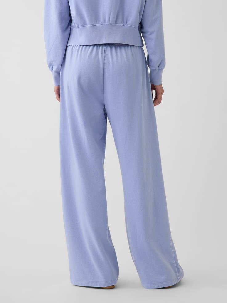 Image number 4 showing, Mid Rise VintageSoft Terry Loose Sweatpants