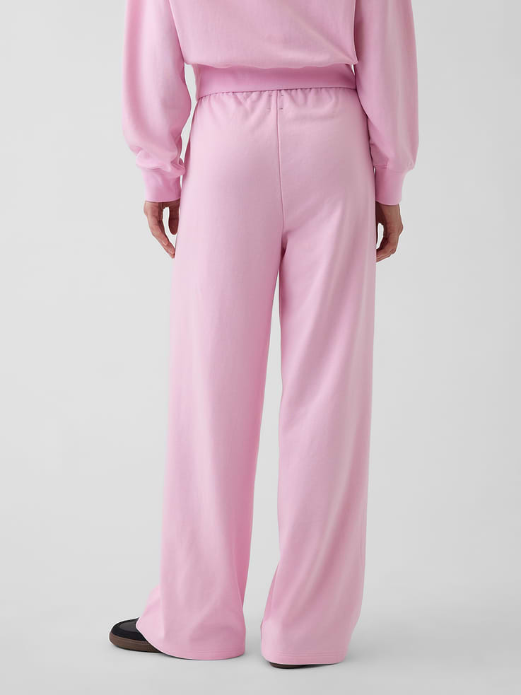 Image number 4 showing, Mid Rise VintageSoft Terry Loose Sweatpants