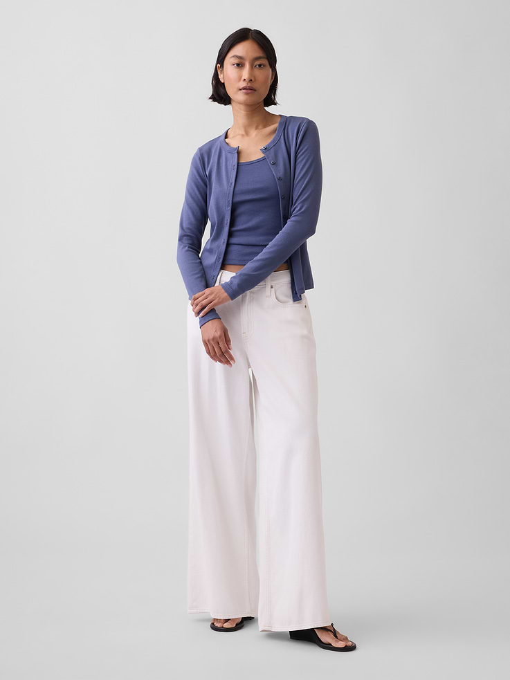 Image number 2 showing, Modern Crewneck Cardigan