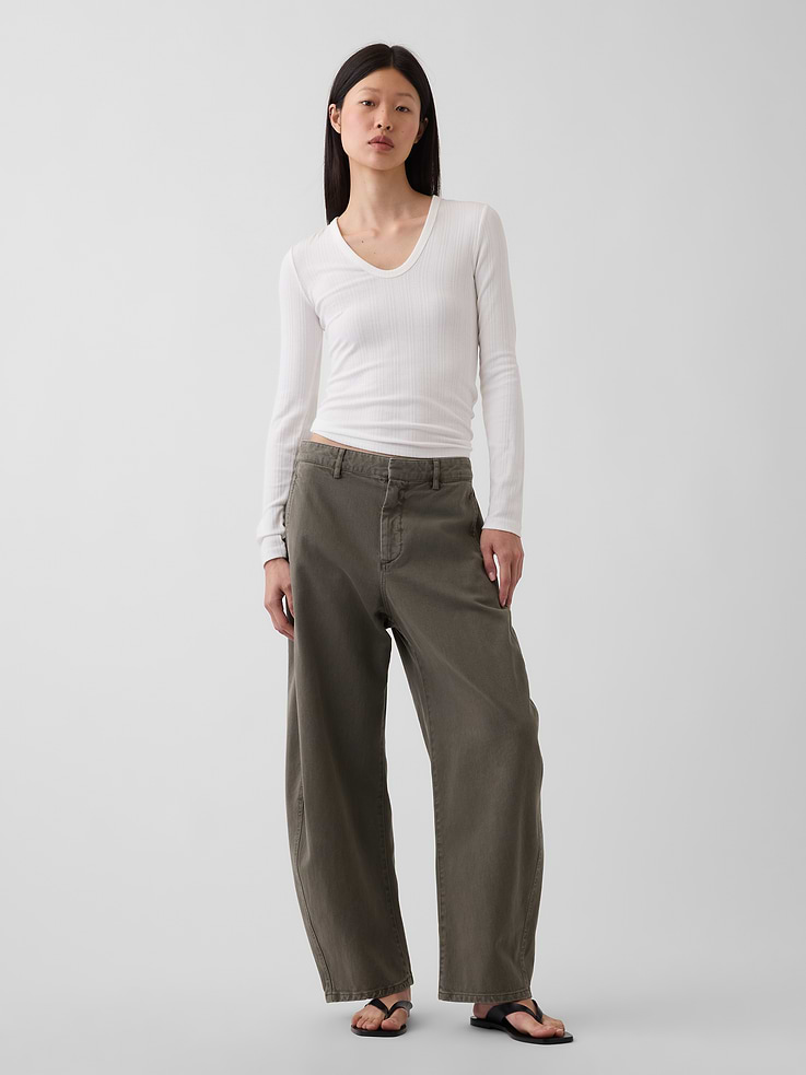 Image number 2 showing, Sheer Modern Rib T-Shirt