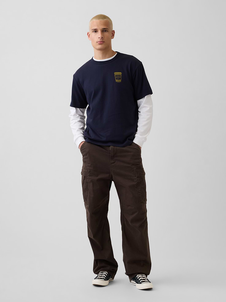Image number 2 showing, Heavyweight Relaxed Graphic T-Shirt
