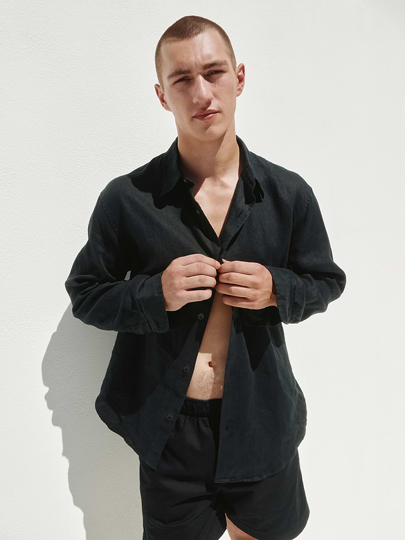100% Linen Relaxed Shirt