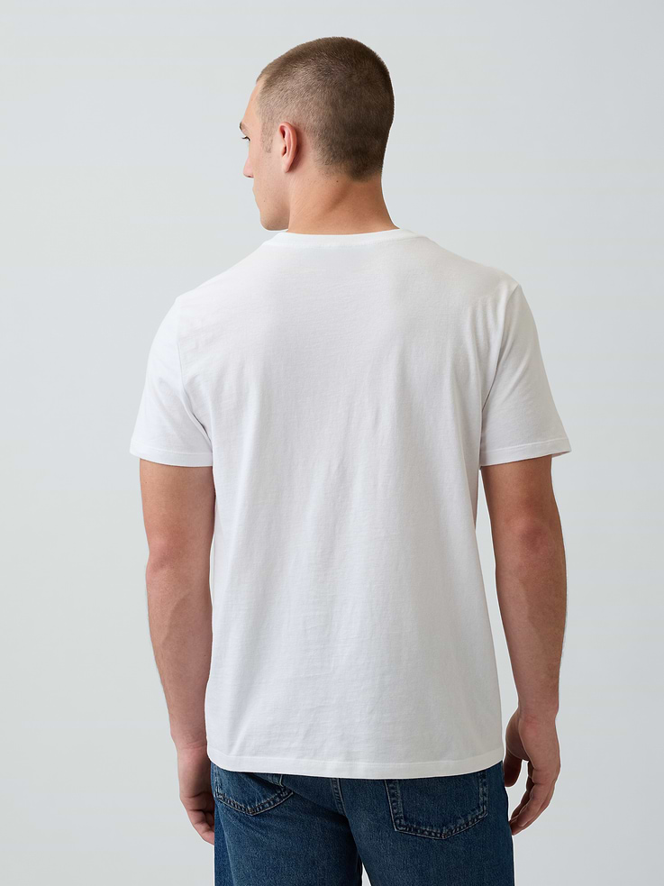 Image number 2 showing, Cotton Jersey V-Neck T-Shirt