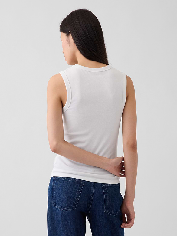 Modern Crewneck Tank Top
