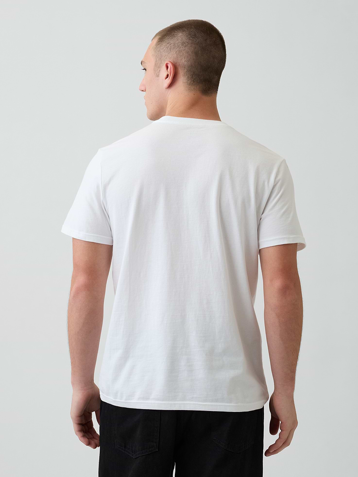 Image number 2 showing, Adult Organic Cotton Pocket T-Shirt