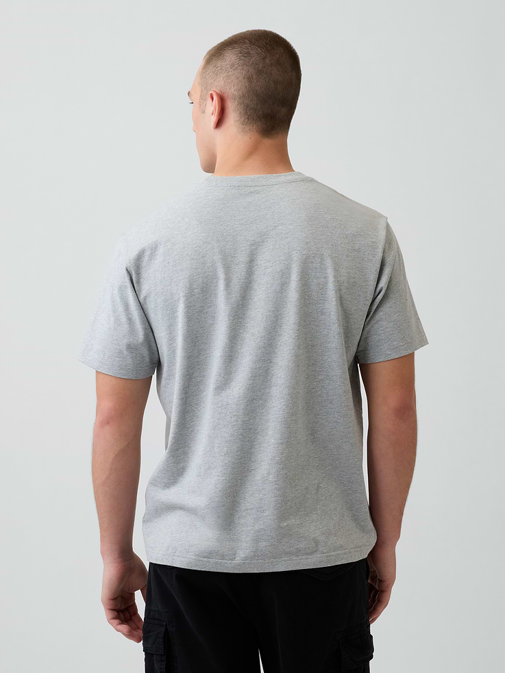 Image number 3 showing, Snoopy Logo Relaxed Graphic T-Shirt