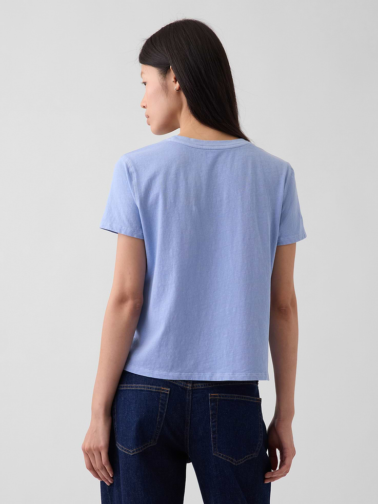 Image number 3 showing, 100% Cotton Authentic Shrunken Graphic T-Shirt