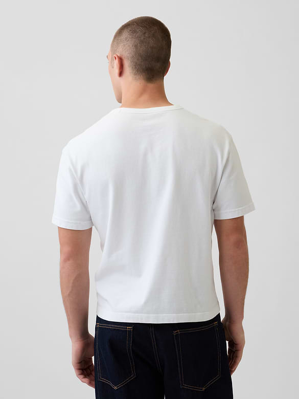Adult Heavyweight Crop T-Shirt