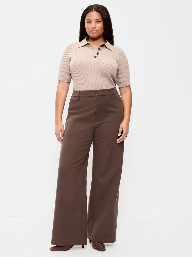 Image number 8 showing, High-Waisted Pixie Super Wide-Leg Pants