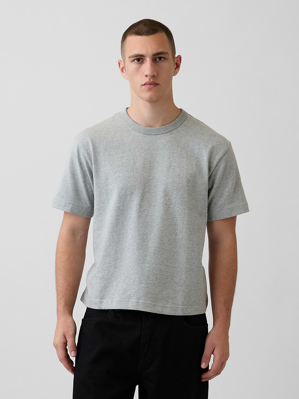 Adult Heavyweight Crop T-Shirt