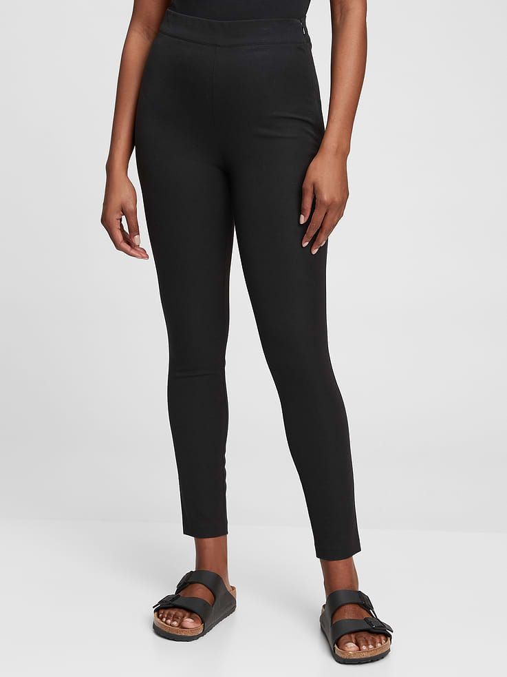 Image number 1 showing, High Rise Bi-Stretch Leggings