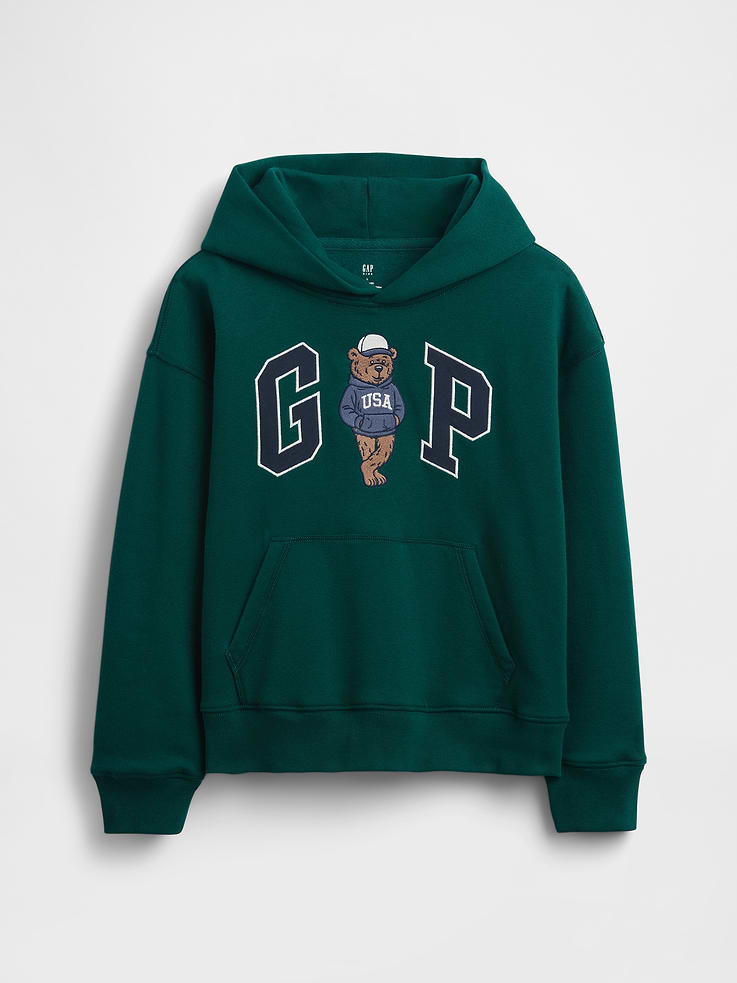 Image number 7 showing, Kids VintageSoft Relaxed Brannan Bear Logo Hoodie
