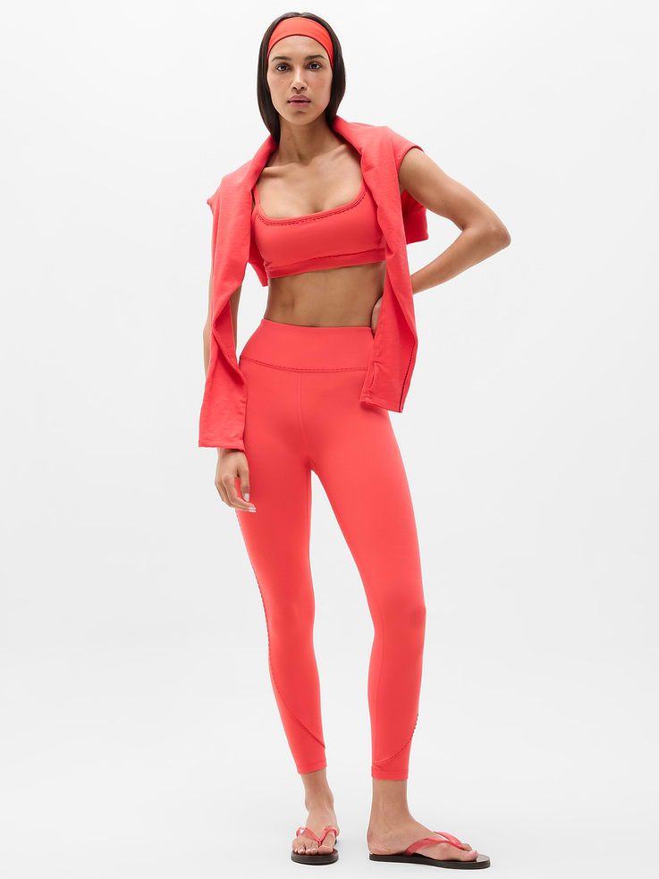 Image number 1 showing, Elation Ultra High Rise Picot 7/8 Legging