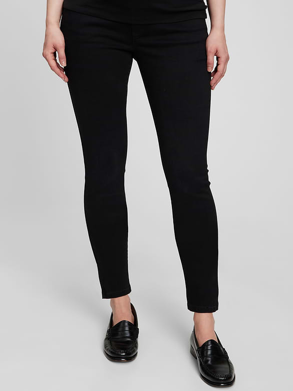 Maternity Full-Panel True Skinny Jeans