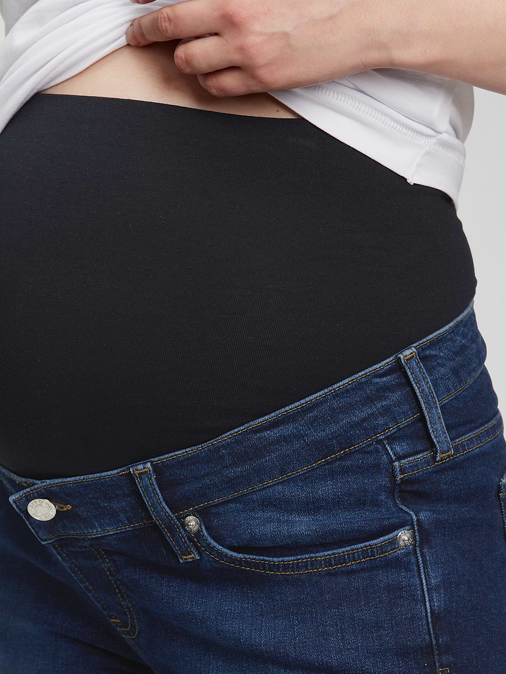 Image number 3 showing, Maternity Full-Panel Slim Jeans