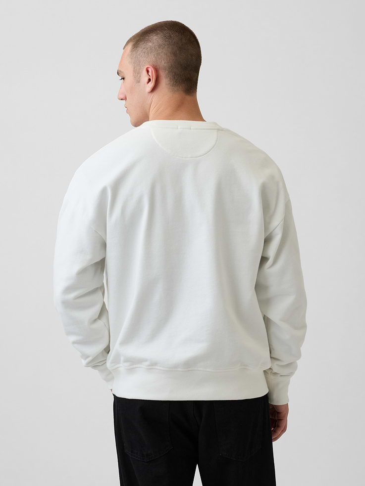 Image number 3 showing, Adult Heavyweight French Terry Oversized Sweatshirt