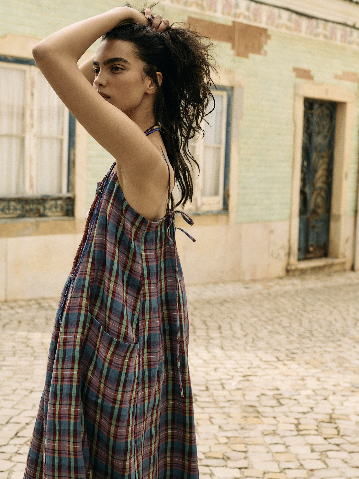 Image number 4 showing, Linen Trapeze Dress