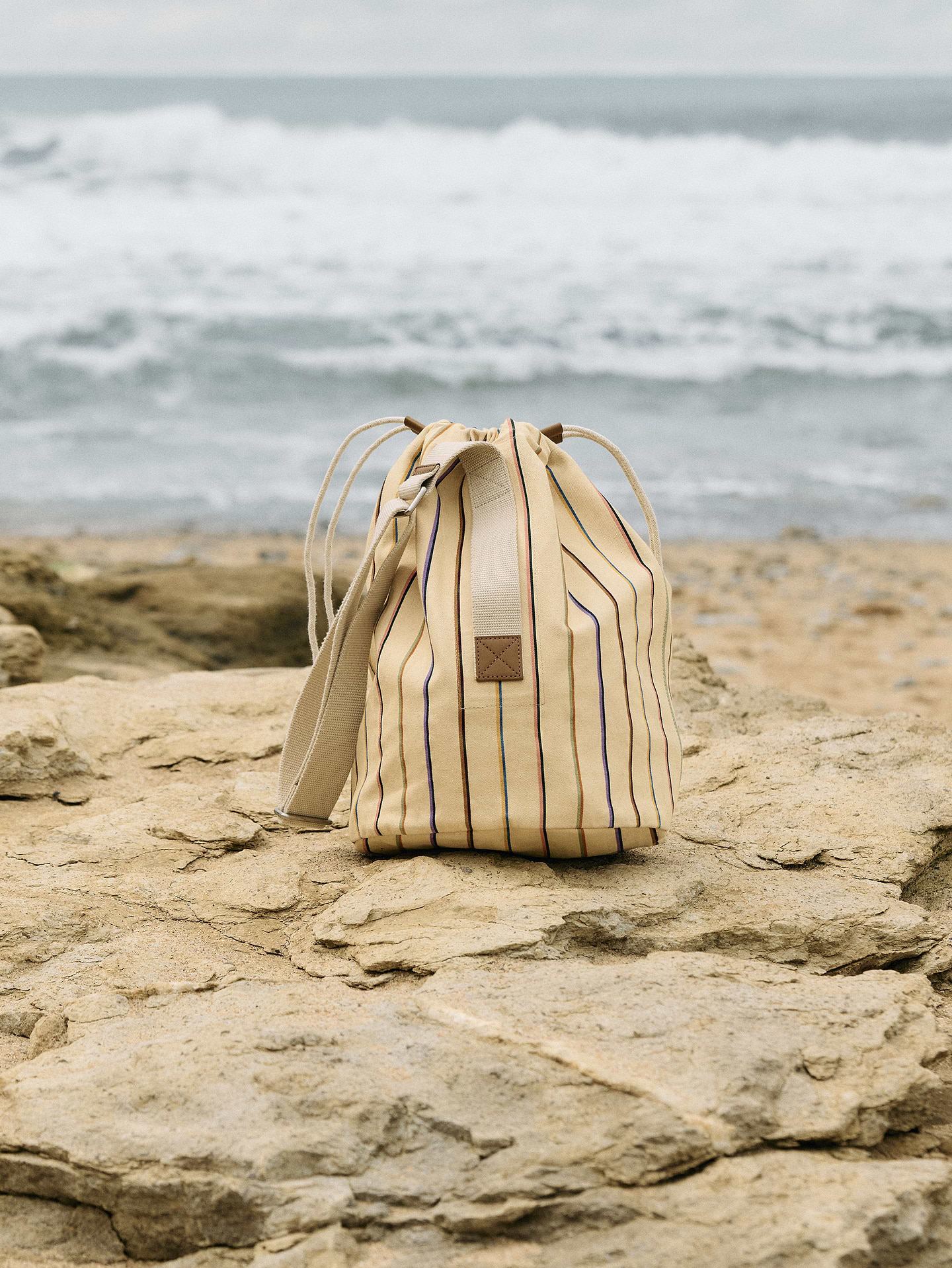 Image number 7 showing, Cotton Canvas Crossbody Bag