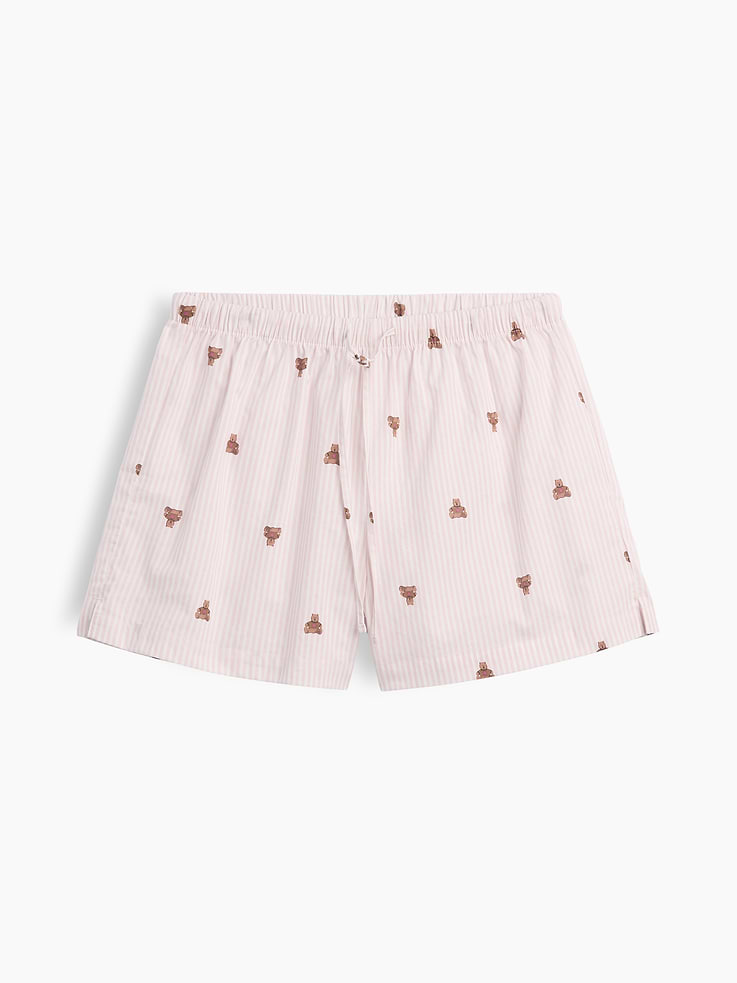 Image number 4 showing, Poplin PJ Shorts