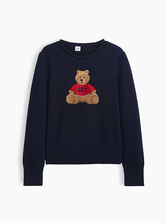Rollneck Intarsia Sweater