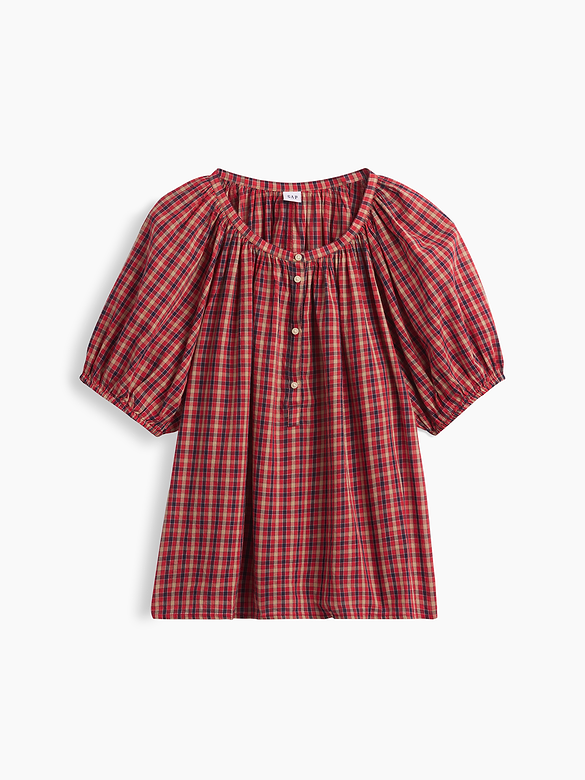 Oversized Puff Sleeve Top