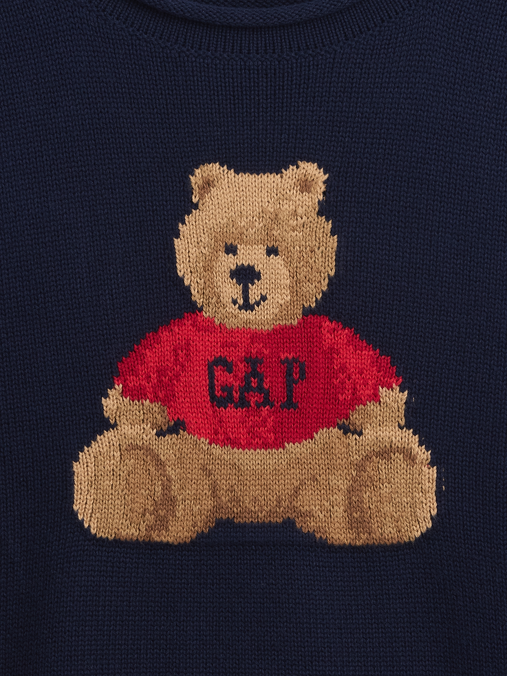 Image number 4 showing, Rollneck Intarsia Sweater