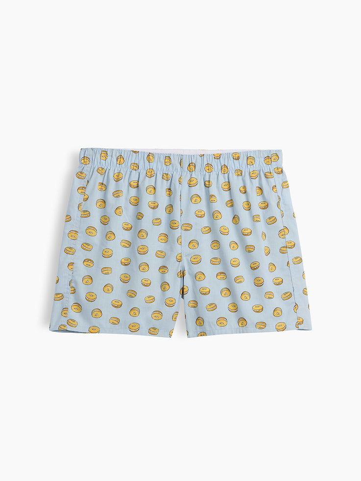 Image 1 of 1, Smooth poplin weave., Elasticized waist., Select styles have allover print or stripes., Shop matching PJs for all., This product was made in a factory that invests in gender equity and women’s empowerment through RISE. Learn more at, Product #1172632