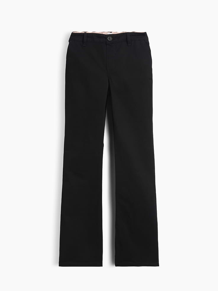 Image number 1 showing, Kids Uniform Flare Chino Pants