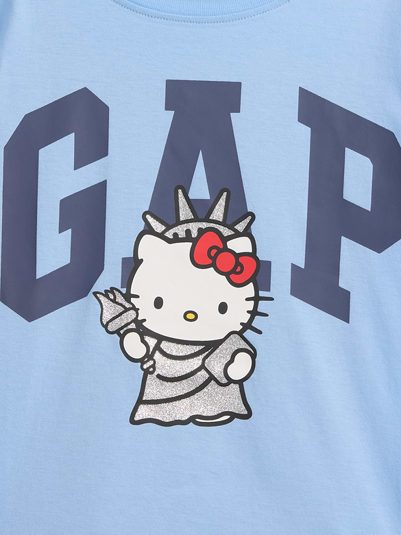 GapKids Hello Kitty Oversized Logo T-Shirt